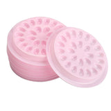 Maxbell Maxbell 10x Disposable Eyelash Extension Glue Holder Tray False Lashes Pallet Pink