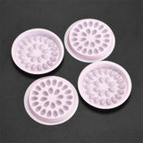 Maxbell Maxbell 10x Disposable Eyelash Extension Glue Holder Tray False Lashes Pallet Pink