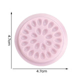 Maxbell Maxbell 10x Disposable Eyelash Extension Glue Holder Tray False Lashes Pallet Pink