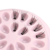 Maxbell Maxbell 10x Disposable Eyelash Extension Glue Holder Tray False Lashes Pallet Pink