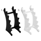 Maxbell Maxbell Acrylic Nail Pen Makeup Brush Eyebrow Pencil Shelf Display Rack Holder Black