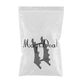 Maxbell Maxbell Acrylic Nail Pen Makeup Brush Eyebrow Pencil Shelf Display Rack Holder Black