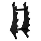 Maxbell Maxbell Acrylic Nail Pen Makeup Brush Eyebrow Pencil Shelf Display Rack Holder Black