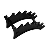 Maxbell Maxbell Acrylic Nail Pen Makeup Brush Eyebrow Pencil Shelf Display Rack Holder Black