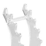 Maxbell Maxbell Acrylic Nail Pen Makeup Brush Eyebrow Pencil Shelf Display Rack Holder Clear