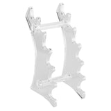 Maxbell Maxbell Acrylic Nail Pen Makeup Brush Eyebrow Pencil Shelf Display Rack Holder Clear
