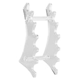 Maxbell Maxbell Acrylic Nail Pen Makeup Brush Eyebrow Pencil Shelf Display Rack Holder Clear