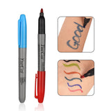 Maxbell Maxbell 12Pcs/Box Tattoo Transfer Pen Professional Skin Marker Body Art Marking Pen