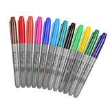 Maxbell Maxbell 12Pcs/Box Tattoo Transfer Pen Professional Skin Marker Body Art Marking Pen