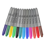 Maxbell Maxbell 12Pcs/Box Tattoo Transfer Pen Professional Skin Marker Body Art Marking Pen