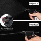 Maxbell Maxbell Aluminum Empty Hair Styling Trigger Spray Bottle Fine Mist Sprayer 250ml Silver