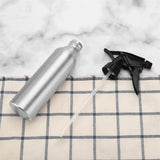 Maxbell Maxbell Aluminum Empty Hair Styling Trigger Spray Bottle Fine Mist Sprayer 250ml Silver