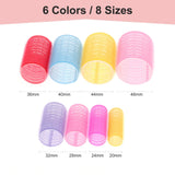 Maxbell Maxbell Self Grip Hair Rollers Curling Curls Waves Cling Stick Styling Tool 10PCS 48mm