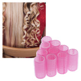 Maxbell Maxbell Self Grip Hair Rollers Curling Curls Waves Cling Stick Styling Tool 10PCS 28mm