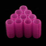 Maxbell Maxbell Self Grip Hair Rollers Curling Curls Waves Cling Stick Styling Tool 10PCS 24mm