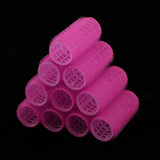 Maxbell Maxbell Self Grip Hair Rollers Curling Curls Waves Cling Stick Styling Tool 10PCS 24mm