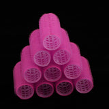 Maxbell Maxbell Self Grip Hair Rollers Curling Curls Waves Cling Stick Styling Tool 10PCS 24mm