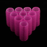 Maxbell Maxbell Self Grip Hair Rollers Curling Curls Waves Cling Stick Styling Tool 10PCS 24mm
