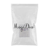 Maxbell Maxbell 6pcs Diamond Nail Art Drill Bits Brush Set Manicure Polishing Head 3/32'' 01