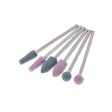 Maxbell Maxbell 6pcs Diamond Nail Art Drill Bits Brush Set Manicure Polishing Head 3/32'' 01