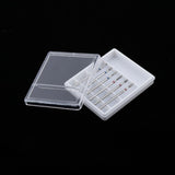 Maxbell Maxbell 6pcs Diamond Nail Art Drill Bits Brush Set Manicure Polishing Head 3/32'' 05