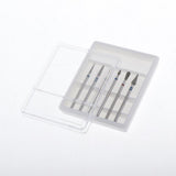 Maxbell Maxbell 6pcs Diamond Nail Art Drill Bits Brush Set Manicure Polishing Head 3/32'' 09