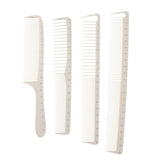 Maxbell 2X Salon Professional Barber Hairdressing Resin Combs Hair Combs with Scales