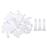 Maxbell Maxbell 20pcs 8g Empty Lip Gloss DIY Squeeze Tubes Lip Stain Tint Containers Bottles
