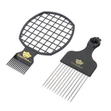 Maxbell Maxbell 2 In 1 Afro Twist Hair Comb DIY Styling Hair Pick Lift Twist Wave Curl Comb