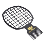 Maxbell Maxbell 2 In 1 Afro Twist Hair Comb DIY Styling Hair Pick Lift Twist Wave Curl Comb