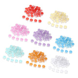 Maxbell Maxbell 50x Empty Round Makeup Jar Pot Travel Cream Powder Cosmetic Container 5g Red