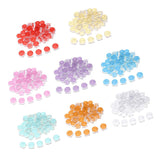 Maxbell Maxbell 50x Empty Round Makeup Jar Pot Travel Cream Powder Cosmetic Container 5g Red