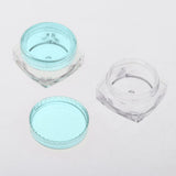 Maxbell Maxbell 50x Empty Round Makeup Jar Pot Travel Cream Powder Cosmetic Container 5g Green