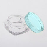 Maxbell Maxbell 50x Empty Round Makeup Jar Pot Travel Cream Powder Cosmetic Container 5g Green