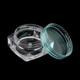 Maxbell Maxbell 50x Empty Round Makeup Jar Pot Travel Cream Powder Cosmetic Container 5g Green