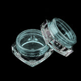 Maxbell Maxbell 50x Empty Round Makeup Jar Pot Travel Cream Powder Cosmetic Container 5g Green