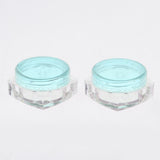 Maxbell Maxbell 50x Empty Round Makeup Jar Pot Travel Cream Powder Cosmetic Container 5g Green