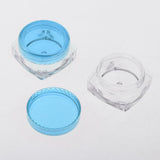Maxbell Maxbell 50x Empty Round Makeup Jar Pot Travel Cream Powder Cosmetic Container 5g Blue