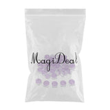 Maxbell Maxbell 50x Empty Round Makeup Jar Pot Travel Cream Powder Cosmetic Container 5g Purple