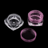 Maxbell Maxbell 50x Empty Round Makeup Jar Pot Travel Cream Powder Cosmetic Container 5g Pink