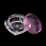 Maxbell Maxbell 50x Empty Round Makeup Jar Pot Travel Cream Powder Cosmetic Container 5g Pink