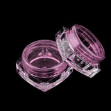 Maxbell Maxbell 50x Empty Round Makeup Jar Pot Travel Cream Powder Cosmetic Container 5g Pink