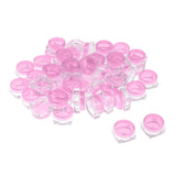 Maxbell Maxbell 50x Empty Round Makeup Jar Pot Travel Cream Powder Cosmetic Container 5g Pink