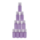 Maxbell Maxbell 10Pcs PET Makeup Toner Remover Liquid Containers Travel Shampoo Bottles 10ml Purple