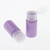 Maxbell Maxbell 10Pcs PET Makeup Toner Remover Liquid Containers Travel Shampoo Bottles 10ml Purple