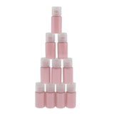 Maxbell Maxbell 10Pcs PET Makeup Toner Remover Liquid Containers Travel Shampoo Bottles 10ml Pink