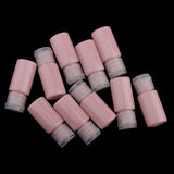 Maxbell Maxbell 10Pcs PET Makeup Toner Remover Liquid Containers Travel Shampoo Bottles 10ml Pink