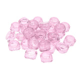Maxbell Maxbell 30X Cosmetic Sample Empty Containers Round Pots for Eye Shadow Powder Pink