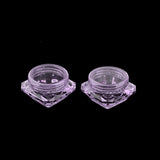 Maxbell Maxbell 30X Cosmetic Sample Empty Containers Round Pots for Eye Shadow Powder Purple