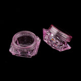 Maxbell Maxbell 30 Pieces 5g Plastic Pot Jars Lotion Cream Sample Empty Container Pink
